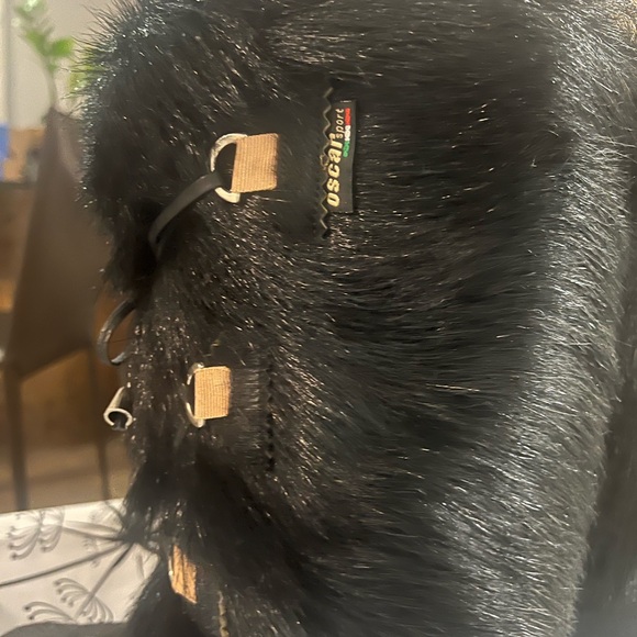 Oscar Sport Julia Genuine Fur Apres Ski Hiking Boots Wool Lined Boots 37/ 6.5 - Picture 7 of 10